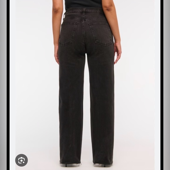 Abercrombie & Fitch Women's 25 L Long The Wide Leg High Rise - Picture 11 of 11